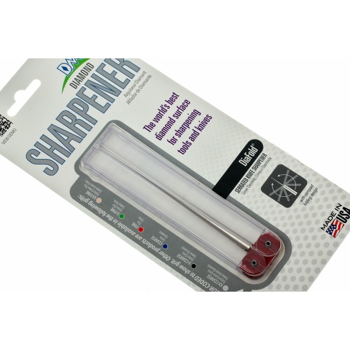 Affuteur Aiguiseur DMT Dia-Fold Serrated Sharpener Made USA DMTFSKF - Livraison Gratuite