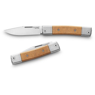 Couteau LionSteel bestMAN BM1 Lame Acier M390 Manche Micarta Made In Italy LSTBM1CVN - Livraison Gratuite