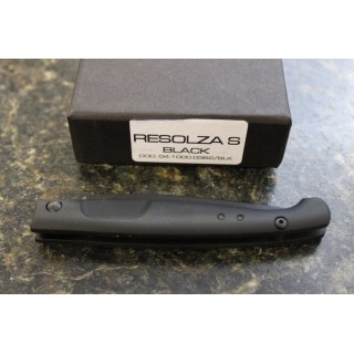 Couteau Extrema Ratio Resolza Lame Acier N690 Manche Aluminium Black Linerlock  Clip Made Italy EX0137BLK - Livraison Gratuite