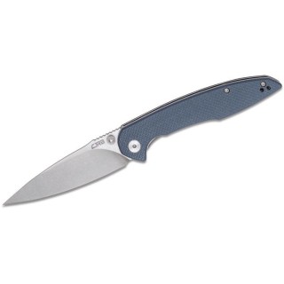 Couteau CJRB Cutlery Centros Gray Lame Acier D2 Manche G10 Linerlock Clip J1905GYF - Livraison Gratuite