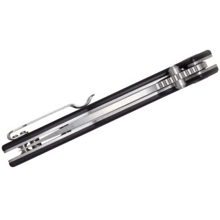 Couteau CJRB Cutlery Centros Black Lame Acier D2 Manche G10 Linerlock Clip J1905BKF - Livraison Gratuite