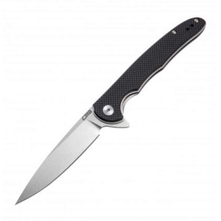 Couteau CJRB Cutlery Centros Black Lame Acier D2 Manche G10 Linerlock Clip J1905BKF - Livraison Gratuite