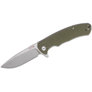 Couteau CJRB Cutlery Taiga Green Lame Acier D2 Manche G10 Linerlock Clip J1903GNF - Livraison Gratuite