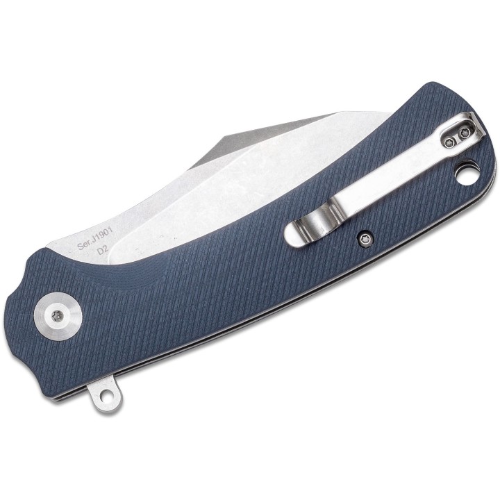 Couteau CJRB Cutlery Talla Gray Lame Acier D2 Manche G10 Linerlock Clip J1901GYC - Livraison Gratuite