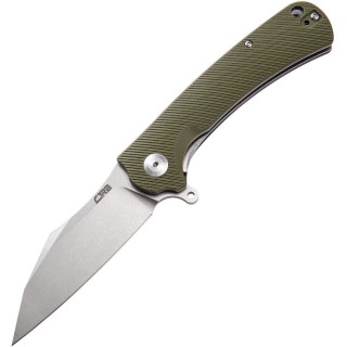 Couteau CJRB Cutlery Talla Green Lame Acier D2 Manche G10 Linerlock Clip J1901GNC - Livraison Gratuite