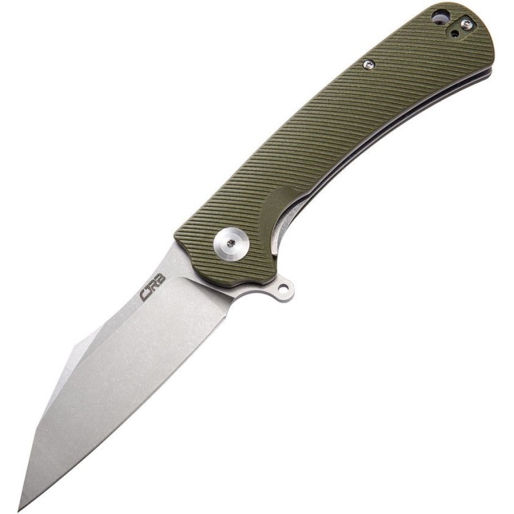 Couteau CJRB Cutlery Talla Green Lame Acier D2 Manche G10 Linerlock Clip J1901GNC - Livraison Gratuite
