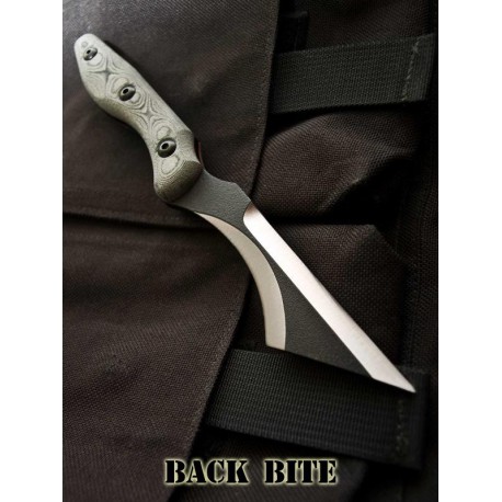 Couteau de combat TOPS Back Bite Acier 1095 Tactical TOPS KNIVES Made In USA TPBBITE01