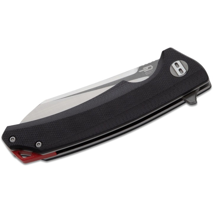 Couteau Bestech Knives Texel Black Lame Acier D2 Manche G-10 Linerlock Clip BTKG21A2 - Livraison Gratuite