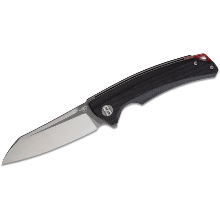 Couteau Bestech Knives Texel Black Lame Acier D2 Manche G-10 Linerlock Clip BTKG21A2 - Livraison Gratuite