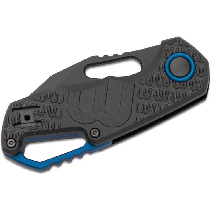 Couteau MKM Fox Knives Isonzo Black Lame Acier N690 Manche FRN Linerlock Clip Made Italy MKMF036 - Livraison Gratuite