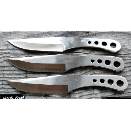LOT DE 3 COUTEAUX DE LANCER GIL HIBBEN - Gil Hibben Large Throwing Knife Set GH455C