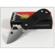 Couteau SPYDERCO SQUEAK Black FRN Plain Folding Knife Acier N690CO Made In Italy SC154PBK