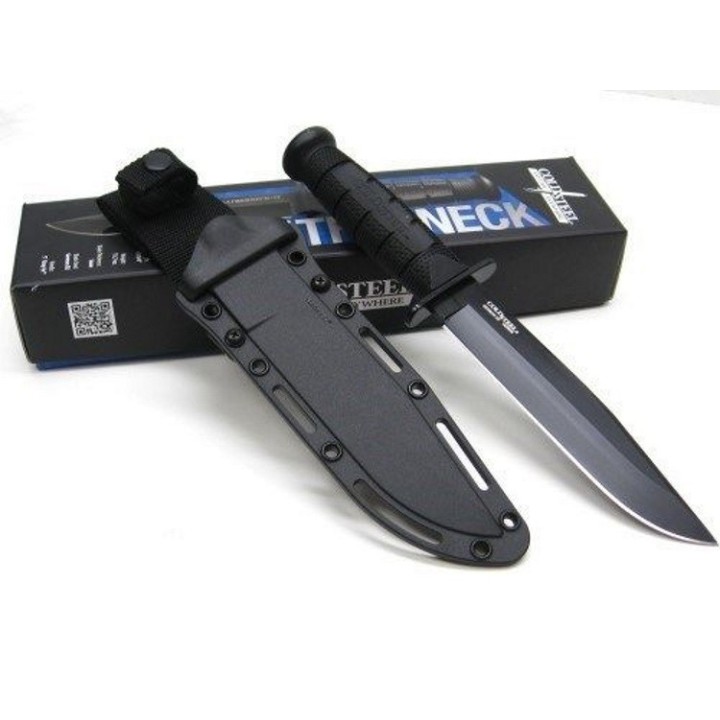 Couteau Cold Steel Leatherneck Semper Fi Acier D2 Manche Griv-Ex Etui Secure-Ex CS39LSFC - Livraison Gratuite