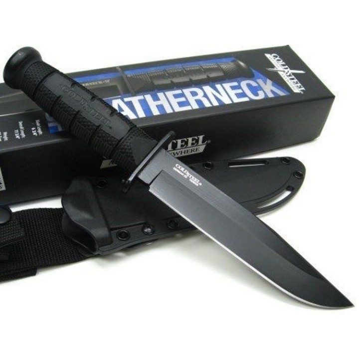 Couteau Cold Steel Leatherneck Semper Fi Acier D2 Manche Griv-Ex Etui Secure-Ex CS39LSFC - Livraison Gratuite