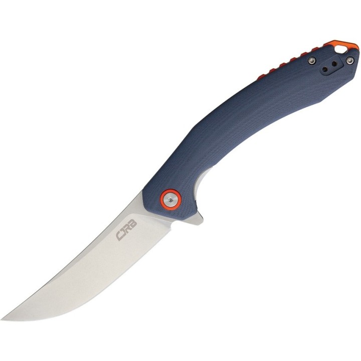 Couteau CJRB Gobi Blue/Gray Lame Acier D2 Stonewash Manche G10 Linerlock Clip J1906GYC - Livraison Gratuite