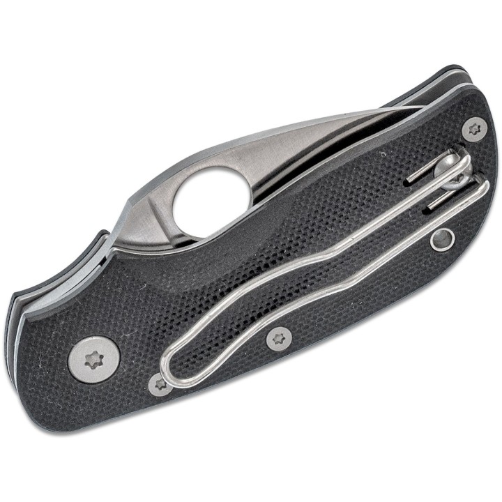 COUTEAU Spyderco Chicago G-10  Acier CTS-BD1 Plaquettes G10 SC130GP Couteau cran d'arrêt