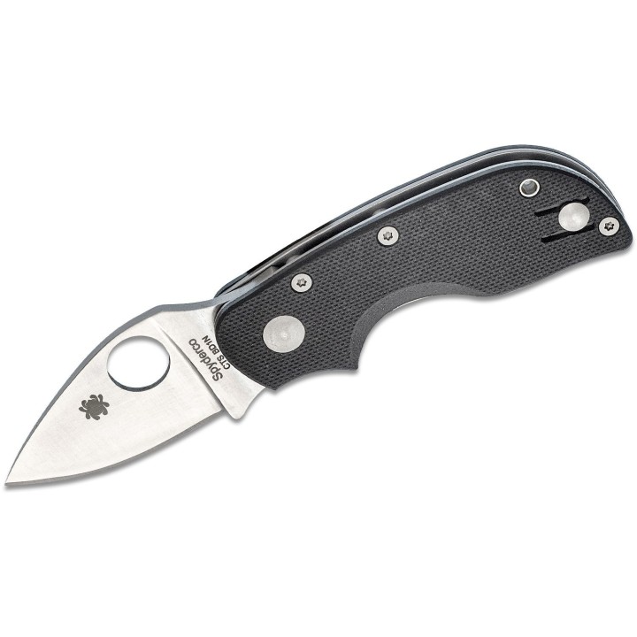 COUTEAU Spyderco Chicago G-10  Acier CTS-BD1 Plaquettes G10 SC130GP Couteau cran d'arrêt
