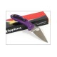 Couteau Spyderco Delica Flat Ground Purple FRN DELICA 4 Made In Japan SC11FPPR