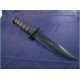 Couteau de combat KABAR FIGHTING KNIFE BLACK PLAIN EDGE Couteaux Ka-Bar Made In USA KA1213