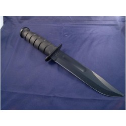 Couteau de combat KABAR FIGHTING KNIFE BLACK PLAIN EDGE Couteaux Ka-Bar Made In USA KA1213