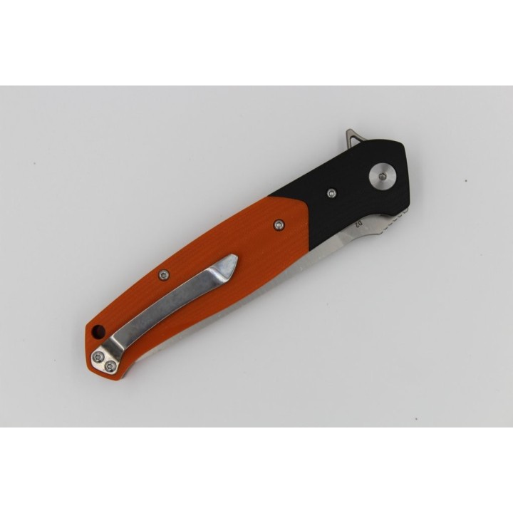 Couteau Bestech Knives Swordfish Orange Lame Acier D2 Manche G-10 Linerlock BTKG03C - Livraison Gratuite