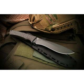 Couteau Spartan Blades Machai Lame Acier Carbon 1095 Manche Micarta Etui Made USA SBSL002BKBK - Livraison Gratuite