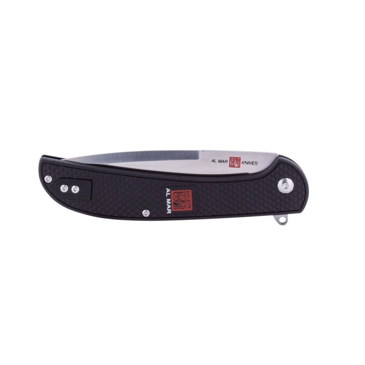 Couteau Al Mar Ultralight Eagle Lame Acier 8Cr13MoV Manche FRN Linerlock Clip AMK4126 - Livraison Gratuite