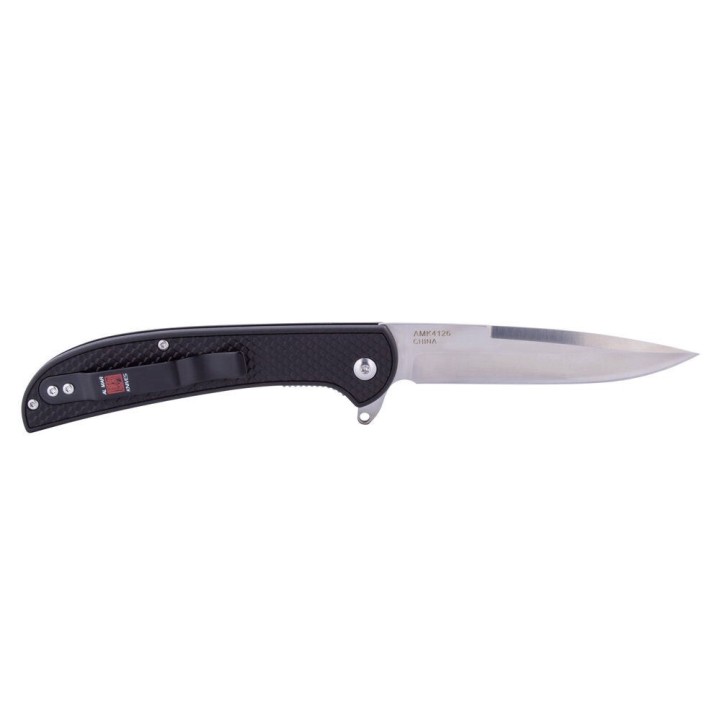 Couteau Al Mar Ultralight Eagle Lame Acier 8Cr13MoV Manche FRN Linerlock Clip AMK4126 - Livraison Gratuite