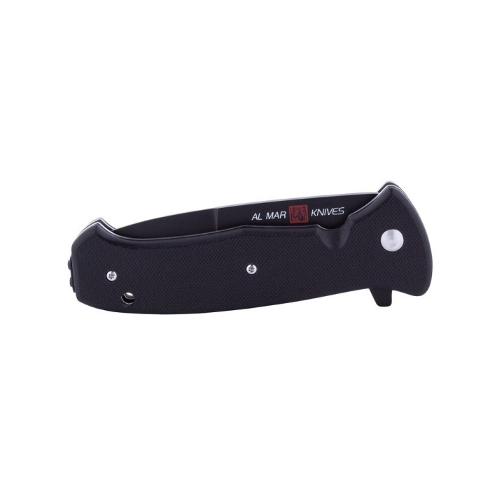 Couteau Al Mar SERE 2020 Linerlock A/O Lame Acier D2 Manche Black G10 Clip AMK2206 - Livraison Gratuite