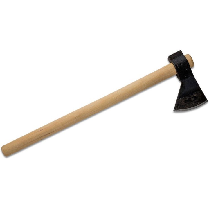 Hache Tomahawk Cold Steel Hudson Bay Axe Carbone 1055 Manche Hickory CS90QA - Livraison Gratuite