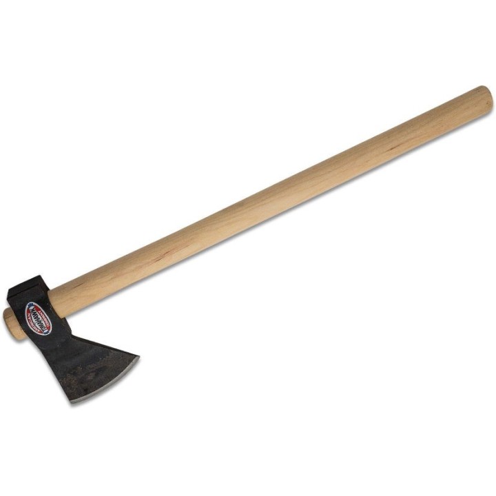 Hache Tomahawk Cold Steel Hudson Bay Axe Carbone 1055 Manche Hickory CS90QA - Livraison Gratuite