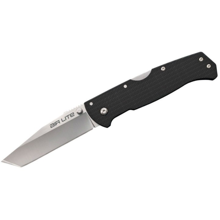 Couteau Cold Steel Air Lite Tanto Lame Acier AUS-10 Manche G10 Lockback Clip CS26WT - Livraison Gratuite