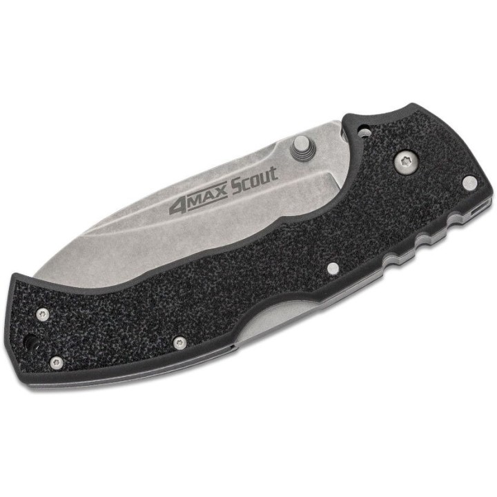 Couteau Cold Steel 4-Max Scout Lame Acier AUS-10A Manche Griv-Ex Lockback CS62RQ - Livraison Gratuite