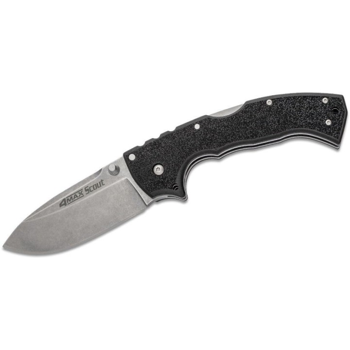 Couteau Cold Steel 4-Max Scout Lame Acier AUS-10A Manche Griv-Ex Lockback CS62RQ - Livraison Gratuite
