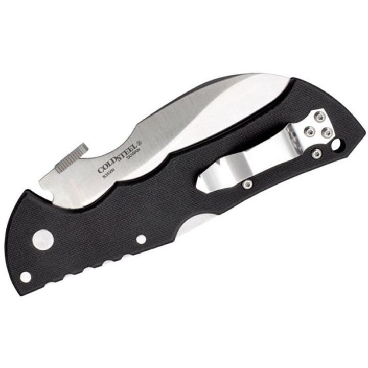 Couteau Cold Steel Black Talon II Lame Acier S35VN Manche G-10 Tri-Ad lock CS22B - Livraison Gratuite