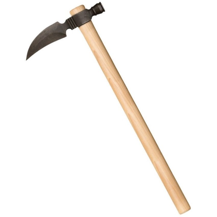 Hache Tomahawk Cold Steel Spontoon Hawk Axe Carbone 1055 Manche Hickory CS90AWA - Livraison Gratuite