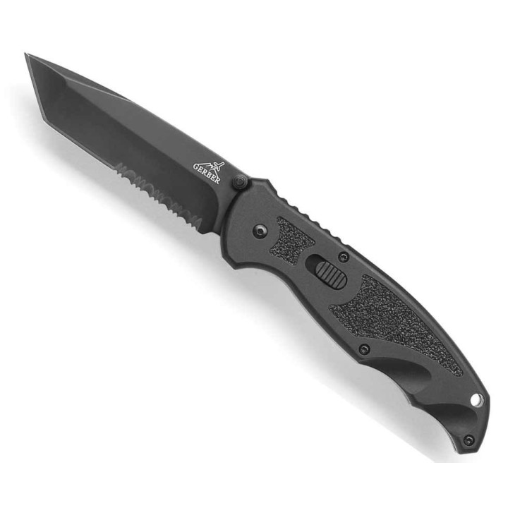 Couteau Gerber Answer FAST A/O Lame Tanto Acier Inox Manche Aluminium Clip G41970 - Livraison Gratuite