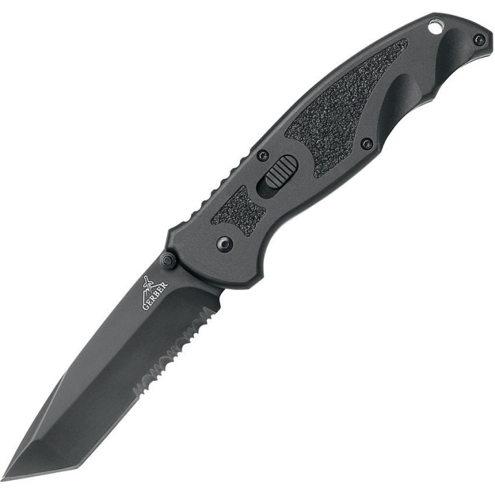 Couteau Gerber Answer FAST A/O Lame Tanto Acier Inox Manche Aluminium Clip G41970 - Livraison Gratuite