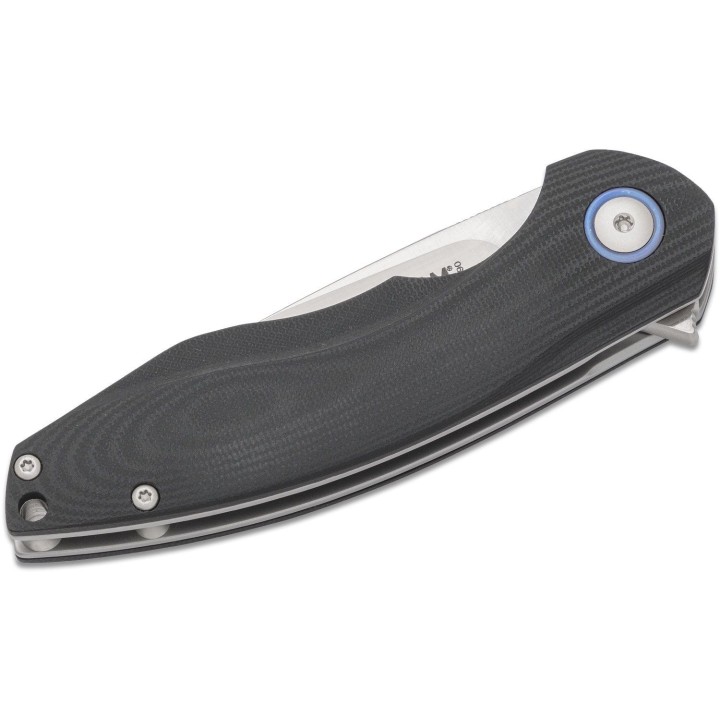 Couteau MKM Viper Timavo Lame Acier M390 Manche Black G10 Linerlock Clip Italy MKMV026 - Livraison Gratuite