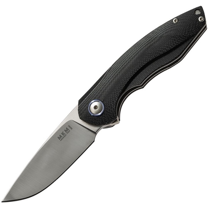 Couteau MKM Viper Timavo Lame Acier M390 Manche Black G10 Linerlock Clip Italy MKMV026 - Livraison Gratuite