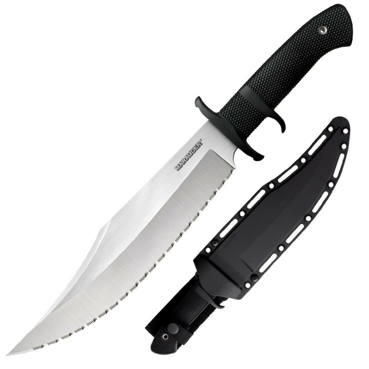 Couteau Cold Steel Marauder Bowie Acier AUS-8 Serr Manche Kray-Ex Etui Secure-Ex CS39LSWB - Livraison Gratuite