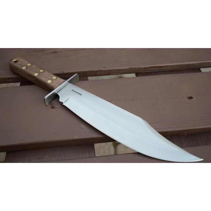 Couteau Condor Undertaker Bowie Lame Acier Carbone 1075 Manche Noyer Etui Cuir CTK2804103 El Salvador - Livraison Gratuite