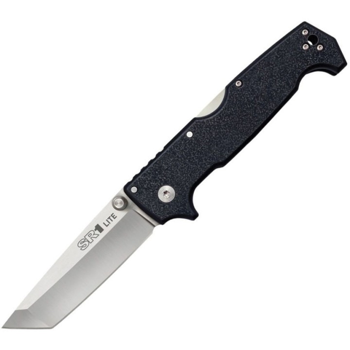 Couteau Cold Steel SR1 Lite Tanto Lame Acier 8Cr13MoV Manche Griv-Ex Lockback Clip CS62K1A - Livraison Gratuite