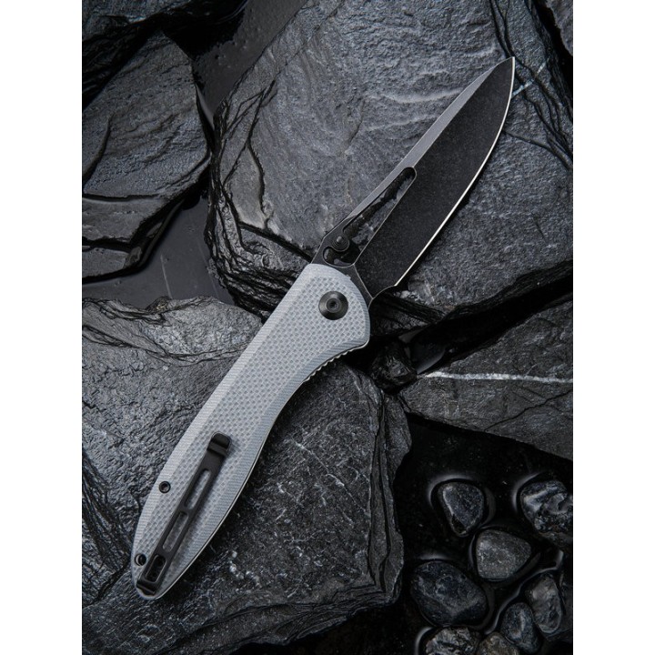Couteau CIVIVI Picaro C916 Gray Lame Acier D2 Manche G10 Linerlock Clip CIVC916C - Livraison Gratuite