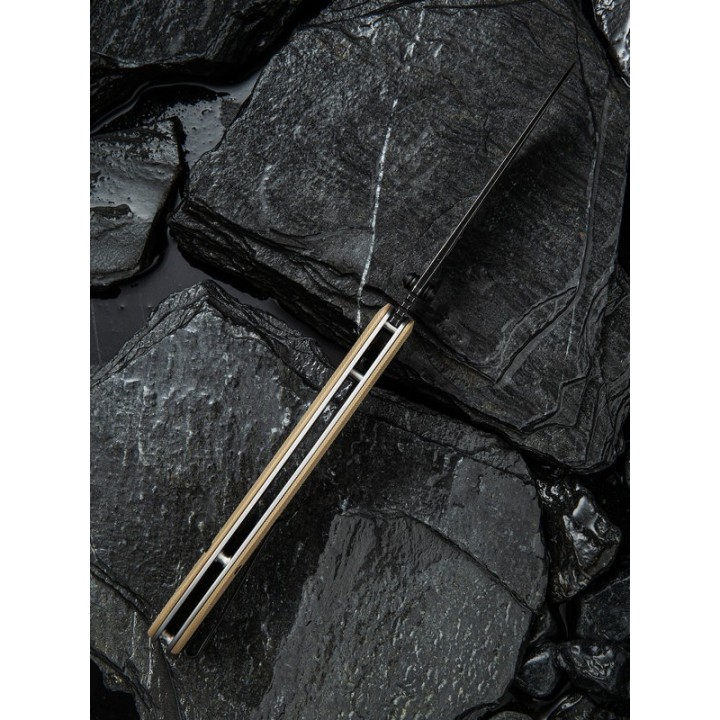 Couteau CIVIVI Picaro C916B Tan Lame Acier D2 Manche G10 Linerlock Clip CIVC916B - Livraison Gratuite