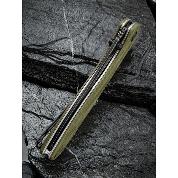 Couteau CIVIVI Picaro C916A Od Green Lame Acier D2 Manche G10 Linerlock Clip CIVC916A - Livraison Gratuite