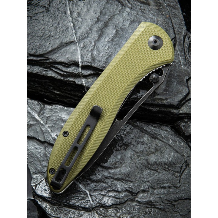 Couteau CIVIVI Picaro C916A Od Green Lame Acier D2 Manche G10 Linerlock Clip CIVC916A - Livraison Gratuite