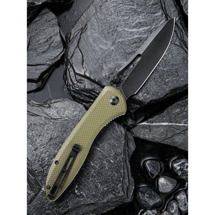 Couteau CIVIVI Picaro C916A Od Green Lame Acier D2 Manche G10 Linerlock Clip CIVC916A - Livraison Gratuite