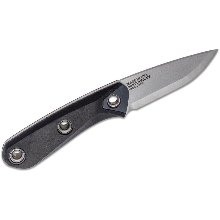 Couteau Gerber Principle Coyote Black Lame Acier 420HC Manche Rubber Etui Polymer Made USA G1655 - Livraison Gratuite