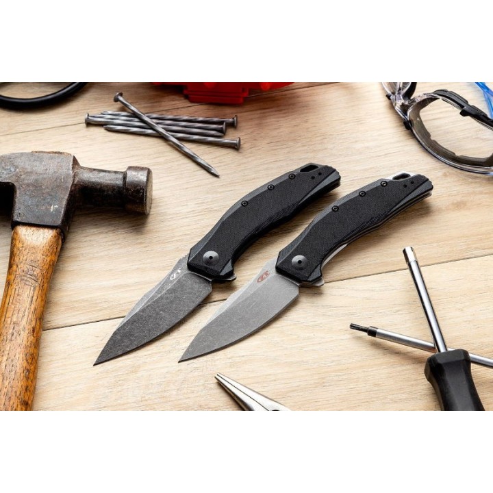 Couteau Zero Tolerance A/O Lame Acier CPM-20CV Working Manche G10 Linerlock Made USA ZT0357 - Livraison Gratuite